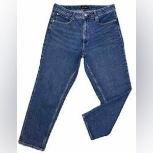 Free Assembly Women’s Dark Blue Mom Jeans Size 10